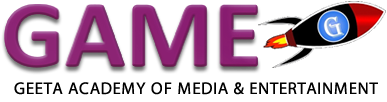 GEETA ACADEMY OF MEDIA &ENTERTAINMENT(GAME) logo